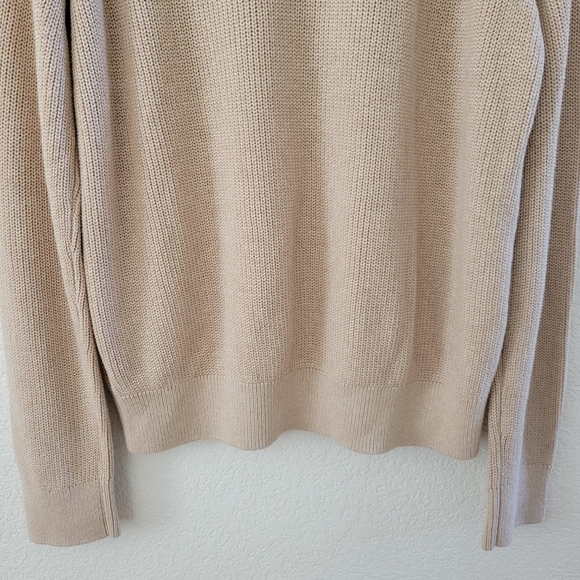 ATM Cotton & Cashmere Blend RIbbed Sweater XL NEW NWT - Picture 7 of 9